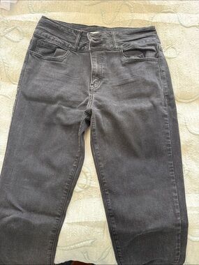 Ken Caan (Buckle) Women's Skinny Jeans - Black Stretch Skinny Jeans Sz 30